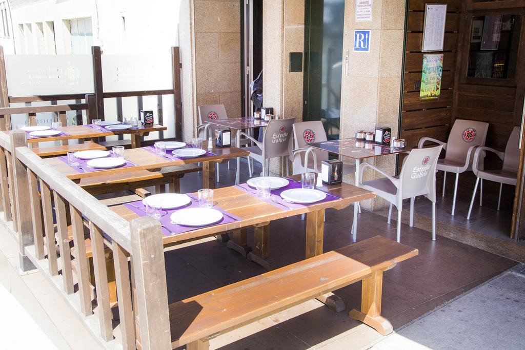 Pension Restaurante Casa Camino Палас-де-Рей Екстер'єр фото
